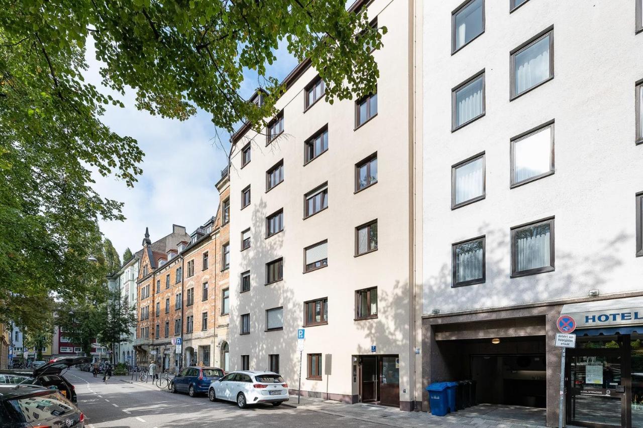 ميونيخ Marienplatz Apartment 2 Bedrooms Living Room Kitchen المظهر الخارجي الصورة